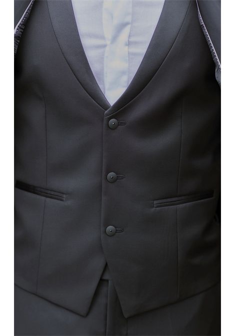 smoking con gilet thomas pina THOMAS PINA | Abiti | COR.26.23.001NERO